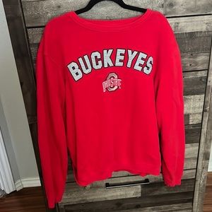 Ohio state buckeyes crewneck